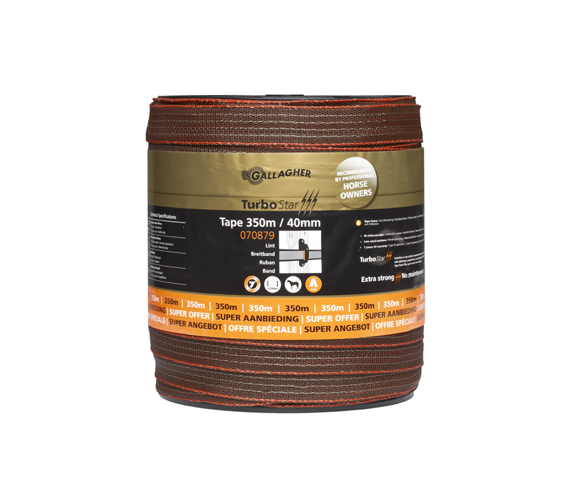 Gallagher turbostar tape