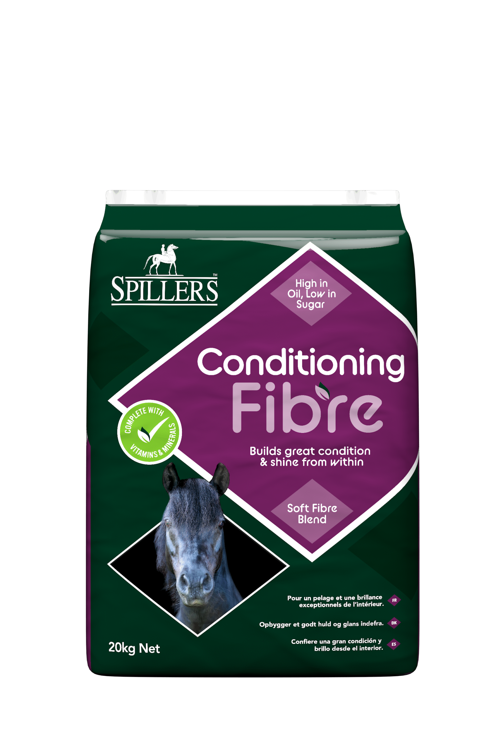 Spillers conditioning fibre